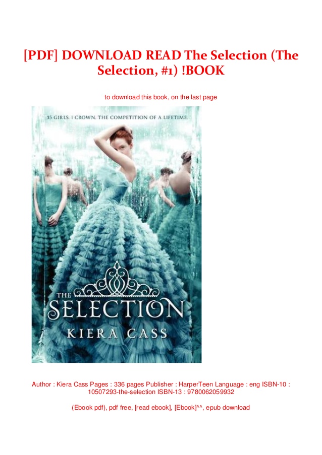 The Selection Book 1 Pdf